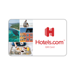 HOTELS.COM<sup>®</sup> $400 Gift Card